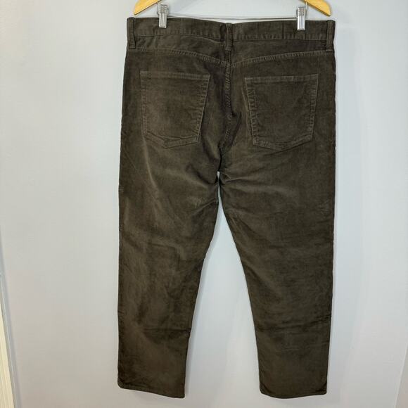 J. Crew Classic Straight-fit Pant in Stretch Corduroy Cotton Preppy Grey 36x30 - Picture 3 of 8
